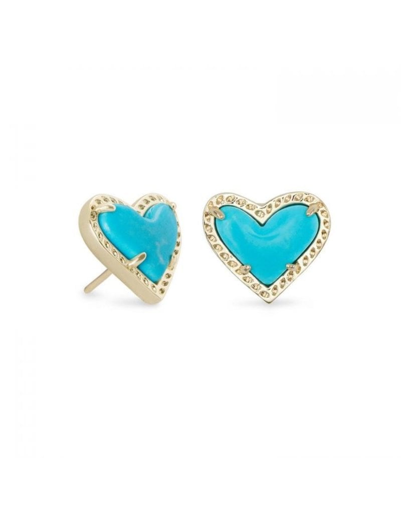 Kendra Scott Ari Heart Stud Earring