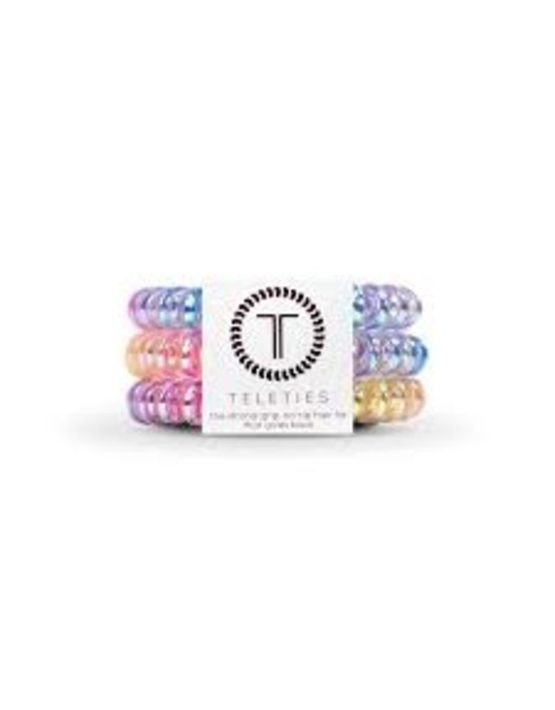 Teleties Large Teleties- Metallic/Iridescent - 3 Pack Hair Coils