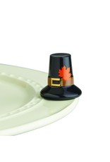 Nora Fleming We GatherTogether Pilgram Hat Mini RETIRED