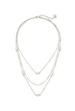 Fern Triple Strand Necklace
