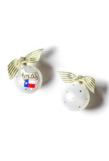 Coton Colors Texas Motif Glass Ornament