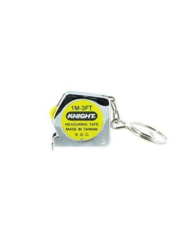 Mini tape measure keychain