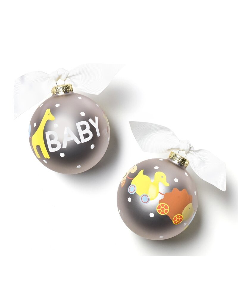 Coton Colors Baby Toy Glass Ornament