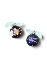 Coton Colors Out In Space Glass Ornament