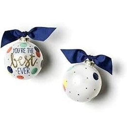 Coton Colors You're The Best Ever Glass Ornament