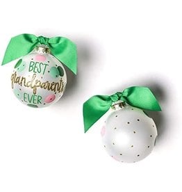 Coton Colors Best Grandparents Ever Glass Ornament