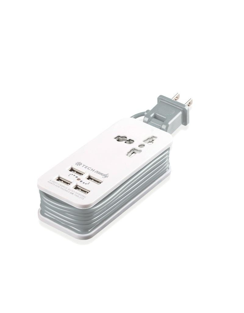 Tech Candy Power Trip Outlet & USB Port