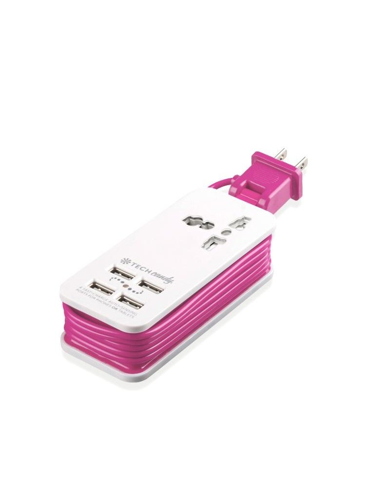 Tech Candy Power Trip Outlet & USB Port