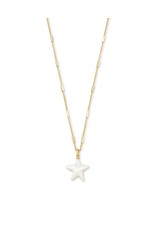 Jae Star Gold Pendant Necklace in Blue Drusy | Kendra Scott