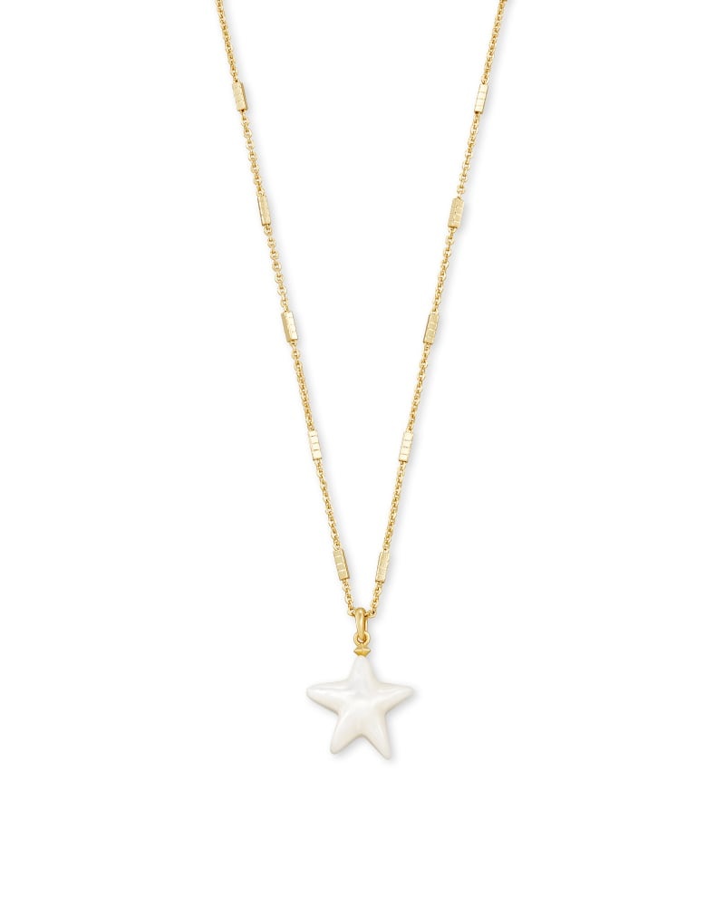 Carved Jae Star Pendant Necklace - Gift and Gourmet
