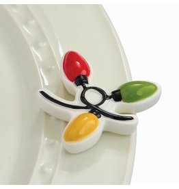 Nora Fleming Christmas Lights Mini RETIRED