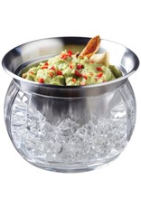 Prodyne Iced Dip Stainless Steel & Acrylic Dip Cup