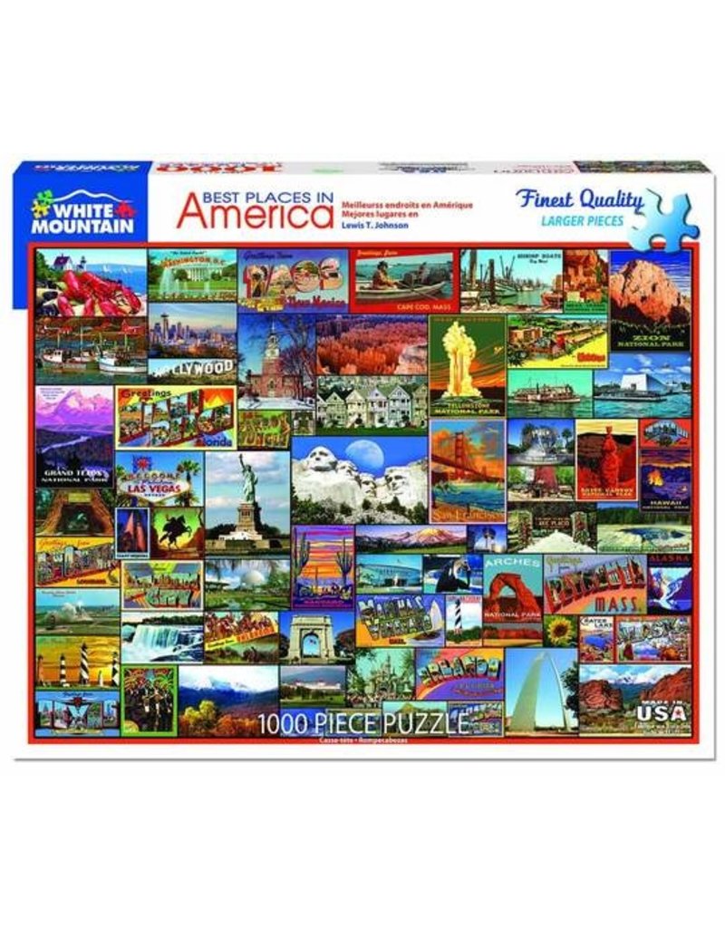 White Mountain Puzzles 1000 Piece Puzzle