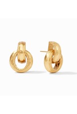 Julie Vos Cassis Doorknocker Earring