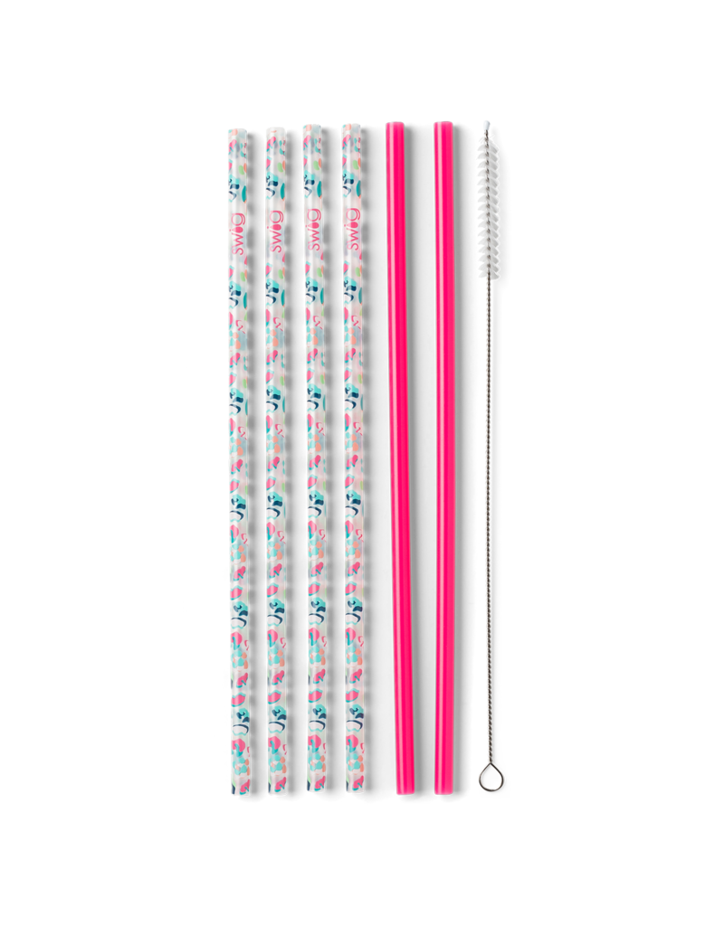 Swig Tall Reusable Straw Set