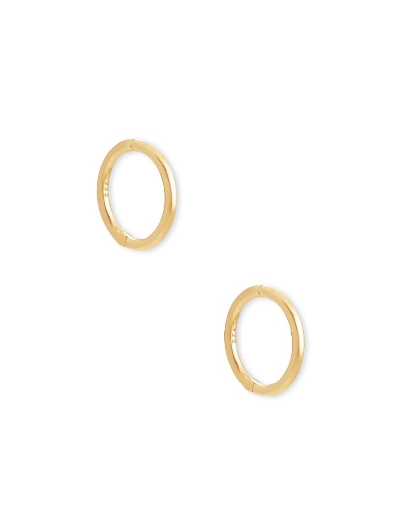 Keeley Hoop Earrings in 18k Gold Vermeil