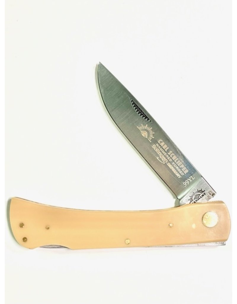 Smoky Mountain Knife Company Eyebrand 1 Blade Yellow Lockback 99YL