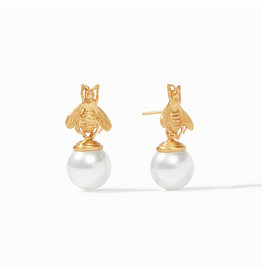 Julie Vos Bee Pearl Drop Earring