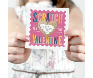 Scratch-off Valentines - Pink – Inklings Paperie