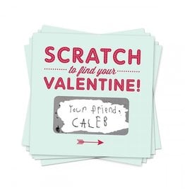 Inklings Paperie Scratch-Off Valentine's - Mint 18PK