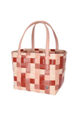 Handed By Color Block Woven Tote