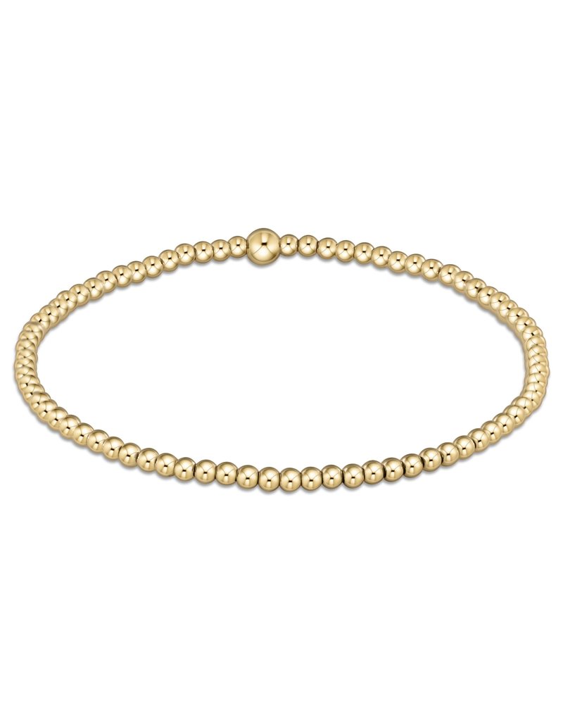 Enewton Classic Gold Bead Bracelet