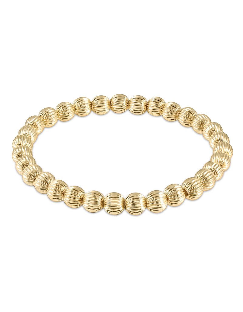 Enewton Dignity Gold Bead Bracelet - 6mm