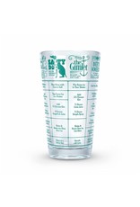 Lifetime Brands Good Measure Recipe Glass -