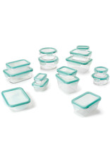 OXO 30 PC Smart Seal Glass & Plastic Container Set