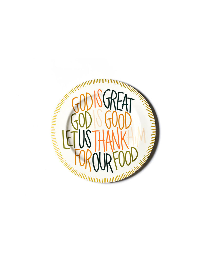Coton Colors God Is Great Platter Dusk 14