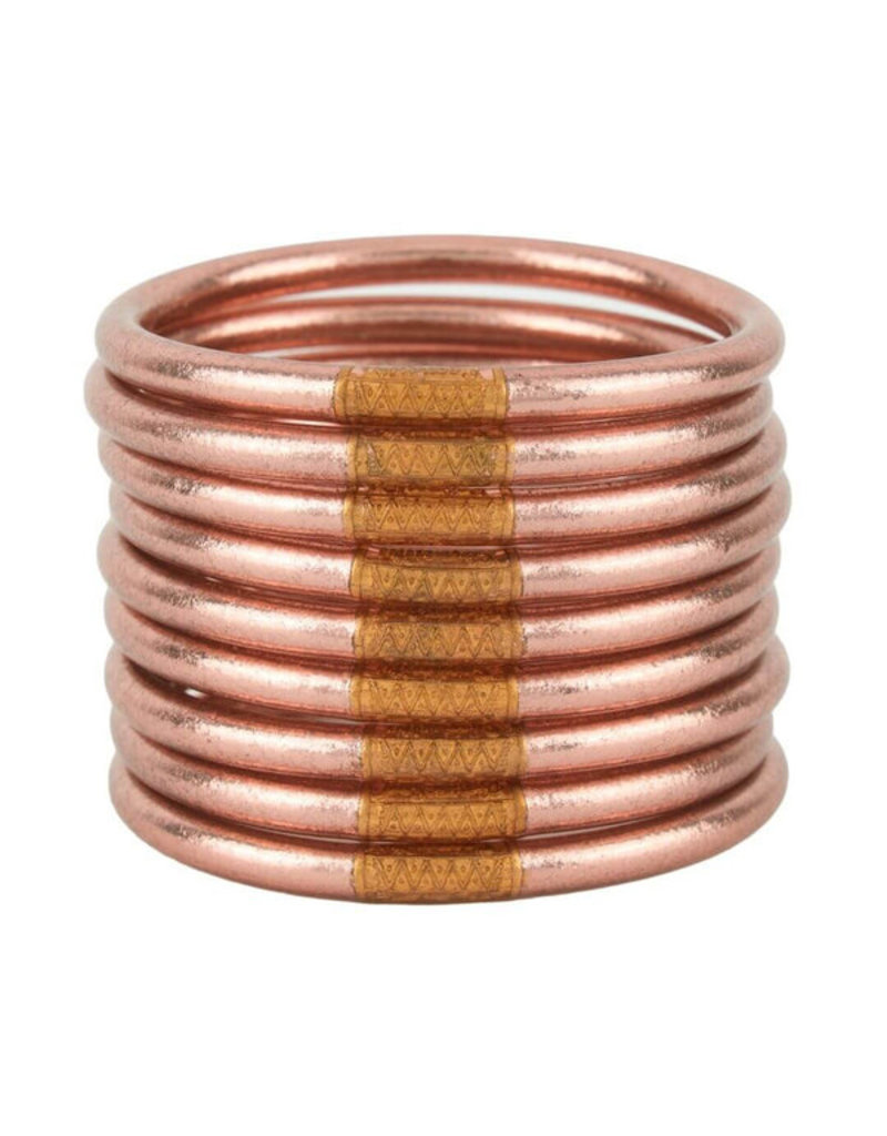 Budhagirl All Weather Bracelets - Rose Gold