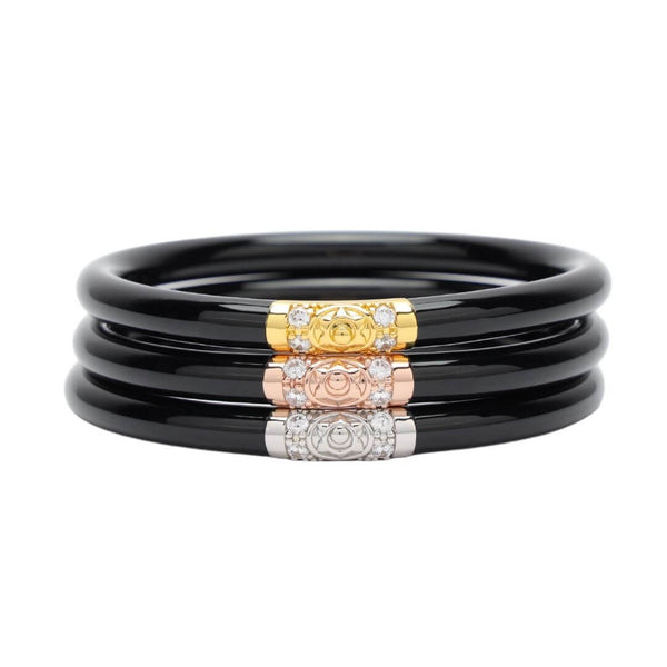 Three King All Weather Bracelets - Black - Gift and Gourmet