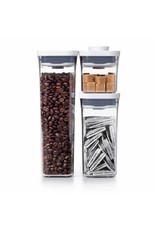 OXO 3 PC Slim Rectangle Pop Container Set