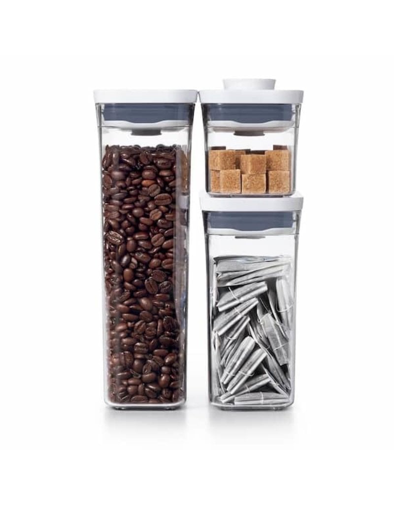 3 PC Slim Rectangle Pop Container Set - Gift and Gourmet
