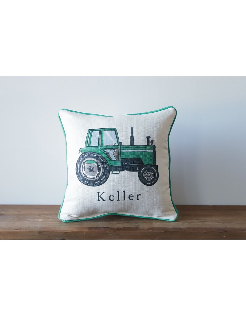 Little Birdie Custom Pillow - Tractor Name