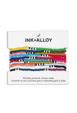 Ink + Alloy Stretch Bracelet 10 Pack