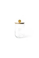 Happy Everything! Mini Wooden Lid Medium Glass Jar