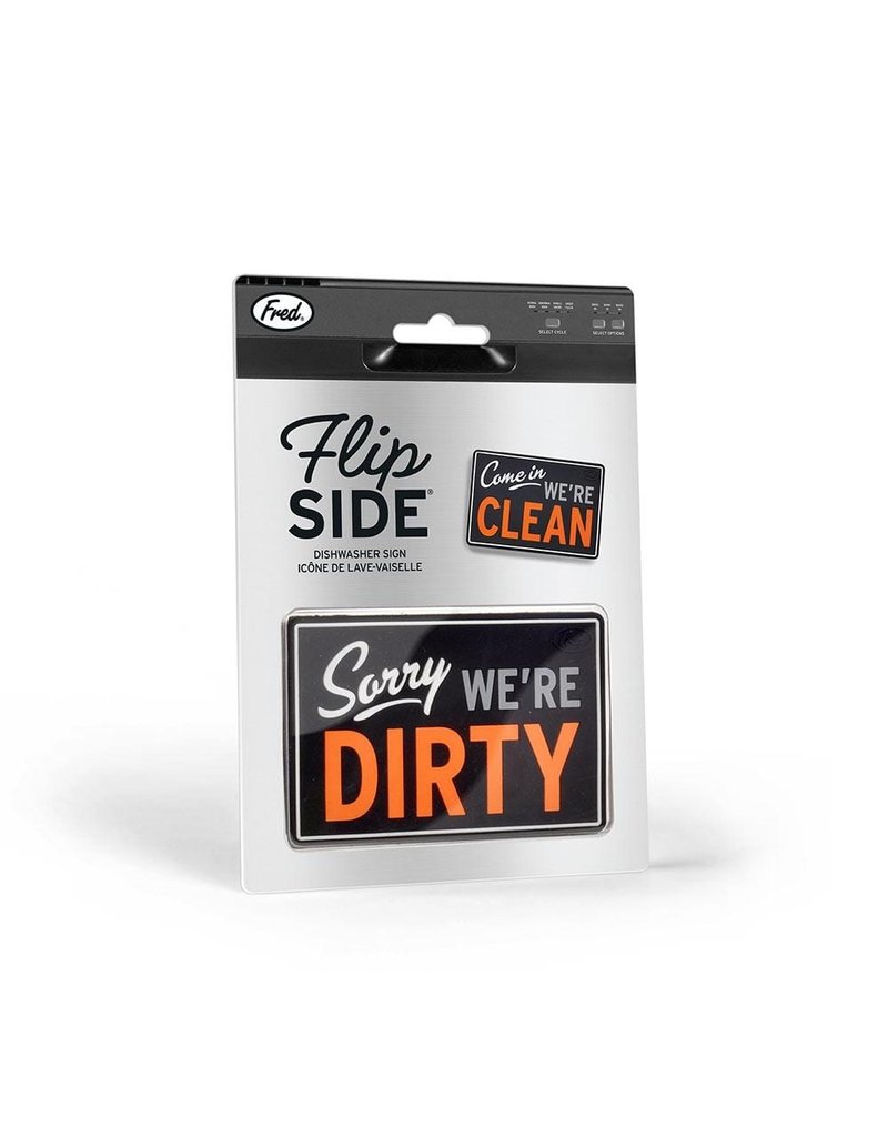 Lifetime Brands Fred Flipside - Come In Dishwasher Sign