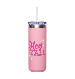 Totalee Hey Y'all Tumbler w/ Straw