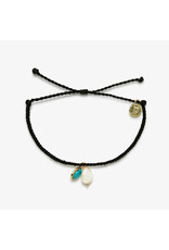 Pura Vida Pearl & Turquoise Charm Bracelet