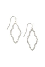 Kendra Scott Abbie Small Open Frame Earring - CZ