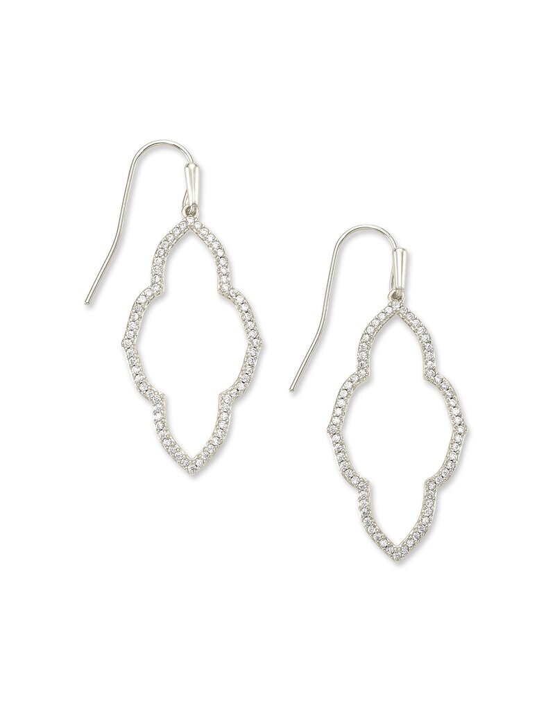 Kendra Scott Abbie Small Open Frame - CZ