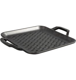 Lodge Cast Iron Chef Collection Square Grill Topper 11"