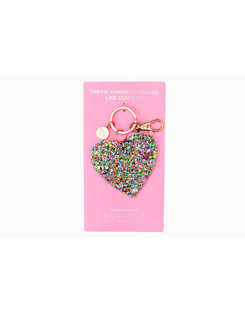 Taylor Elliott Designs Confetti Keychain