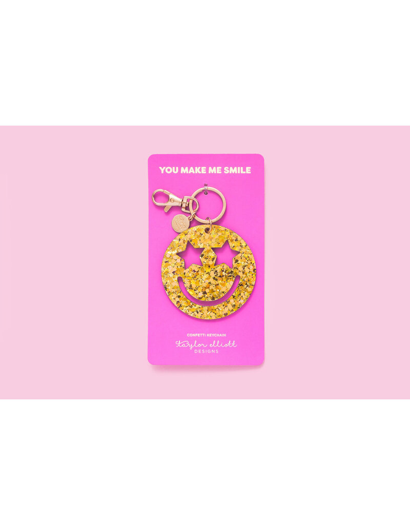 Taylor Elliott Designs Confetti Keychain