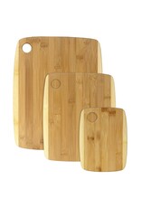 Totally Bamboo 3pc Two-Tone Cutting Board Set