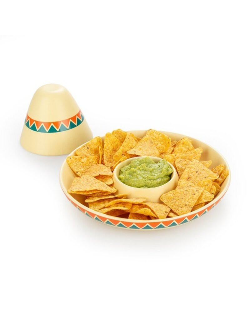 Balvi Sombrero Chip & Dip Platter