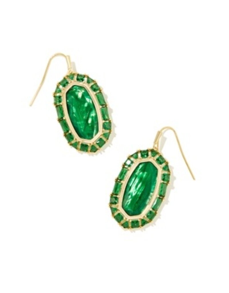 Kendra Scott Elle Crystal Frame Drop Earring