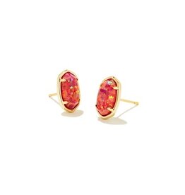 Kendra Scott Grayson Stone Stud Earring - Seasonal Opal