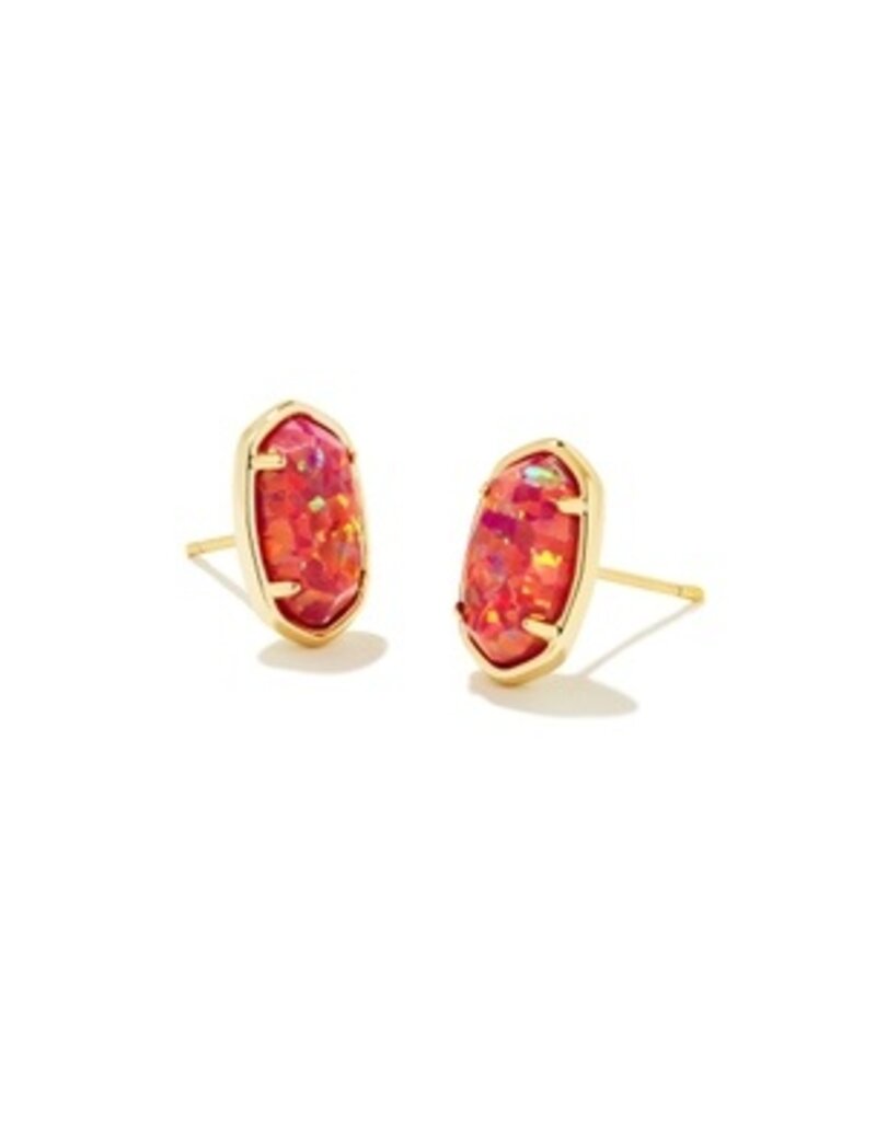 Kendra Scott Grayson Stone Stud Earring - Seasonal Opal
